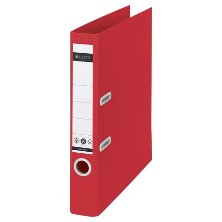 Leitz 10190025 raccoglitore ad anelli A4 Rosso (10190025)