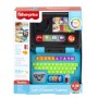 Fisher-Price Laugh & Learn Ridi e Impara Il Mio Primo Laptop, Edizione italiana, Giocattolo Elettronico con Contenuti Ed (HHH03)