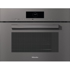 Miele DGM 7845 - Forno a vapore con microonde, grigio grafite, attacco acqua fisso, 60 x 45 cm (DGM7845GRGR)