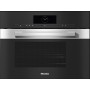 Miele DGM 7845 - Forno a vapore con microonde, acciaio inossidabile Cleansteel (DGM7845EDCLST)
