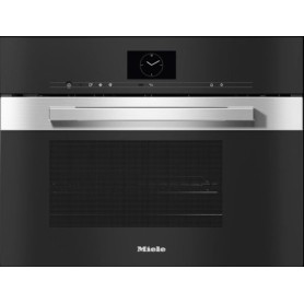 Miele DGM 7640 - Forno a vapore con microonde, acciaio inossidabile Cleansteel, 60 x 45 cm (DGM7640EDCLST)