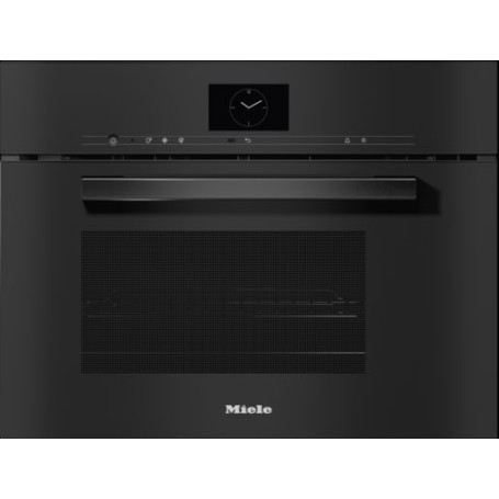 Miele DGM 7640 - Forno a vapore con microonde, nero ossidiana, 60 x 45 cm (DGM7640OBSW)