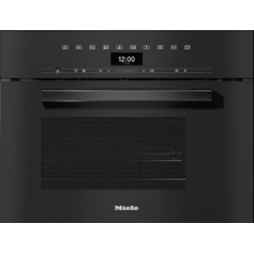 Miele DGM 7440 - Forno a vapore con microonde, nero ossidiana, 60 x 45 cm (DGM7440OBSW)