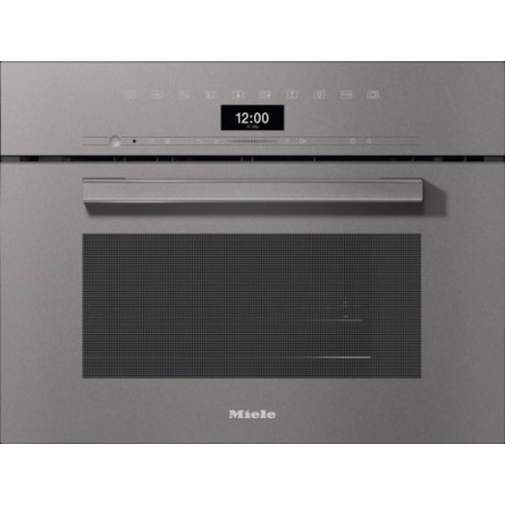 Miele DGM 7440 - Forno a vapore con microonde, grigio grafite, 60 x 45 cm (DGM7440GRGR)