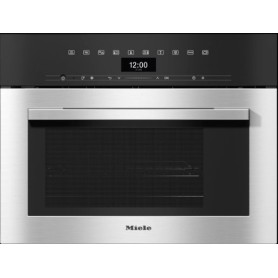 Miele DGM 7340 - Forno a vapore con microonde, acciaio inossidabile Cleansteel, 60 x 45 cm (DGM7340EDCLST)