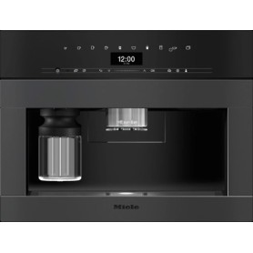 Miele CVA 7440 - macchina da caffè completamente automatica, nero ossidiana opaco, 60 x 45 cm (CVA7440MASW)