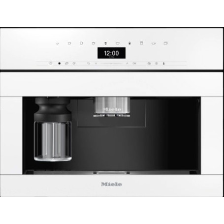 Miele CVA 7440 - macchina da caffè completamente automatica, bianco brillante, 60 x 45 cm