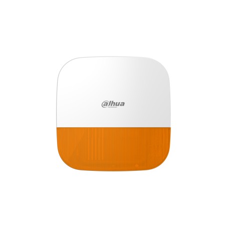 Dahua Technology DHI-ARA13-W2(868) orange Sirena wireless Esterno Arancione, Bianco (ARA13-W2-868)