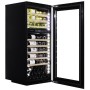 Dunavox Glance 72, cantinetta per vino, nera, DAVG-72.185DB.TO