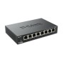 D-Link DGS-108 switch di rete Non gestito Nero (DGS-108/E)