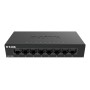 D-Link DGS-108GL Non gestito Gigabit Ethernet (10/100/1000) Nero (DGS-108GL/E)