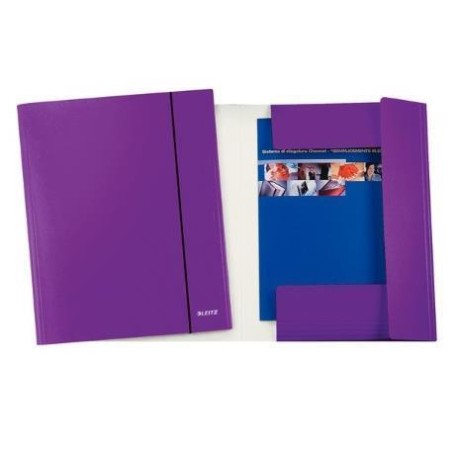 Leitz CF5CARTELLA 3 LEMBI WOW VIOLA METAL (39830062)