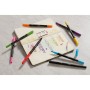 BIC Intensity Dual Tip marcatore Nero, Blu, Verde, Porpora, Rosso, Giallo 6 pz (989694)