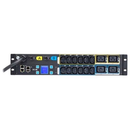 Eaton EMIH06 unità di distribuzione dell'energia (PDU) 16 presa(e) AC 2U Nero (EMIH06)