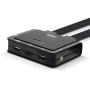 Lindy 42347 switch per keyboard-video-mouse (kvm) Nero (42347)
