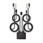 Lindy 42347 switch per keyboard-video-mouse (kvm) Nero (42347)