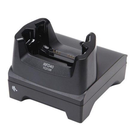 Zebra CRD1S0T-RFD40-EC5X-CHG-1R Caricabatterie per dispositivi mobili Nero Interno (CRD1S0T-RFD40-EC5X-CHG-1R)