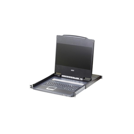 ATEN CL6700MW console a rack 43,9 cm (17.3") 1920 x 1080 Pixel Metallo Nero 1U (CL6700MW GB) (30140670)