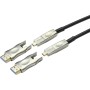 SpeaKa Professional SP-9538584 cavo HDMI 50 m HDMI tipo D (Micro) Argento, Nero (SP-9538584)