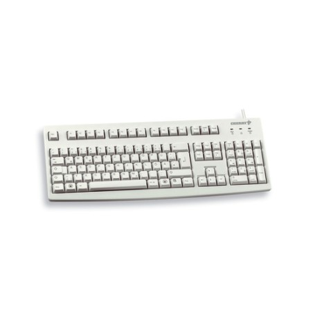 CHERRY G83-6104 tastiera USB QWERTY Inglese US Grigio (G83-6104LUNEU-0)