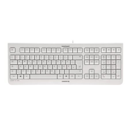 CHERRY KC 1000 tastiera USB QWERTZ Tedesco Grigio (JK-0800DE-0)