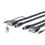 Vivolink PROVGASCW10 cavo VGA 10 m VGA (D-Sub) Nero (PROVGASCW10)