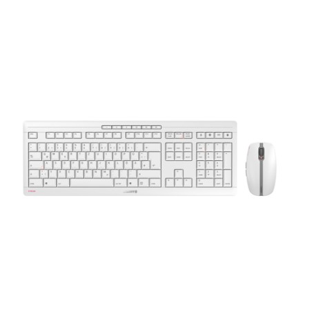 CHERRY Stream Desktop Recharge tastiera RF Wireless QWERTZ Tedesco Grigio (JD-8560DE-0)