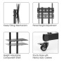 ITB RO17.99.1167 Supporto per display espositivi 177,8 cm (70") Nero (RO17.99.1167)