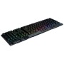 Logitech G G915 LIGHTSPEED- GL Linear tastiera RF senza fili + Bluetooth QWERTZ Tedesco Nero (920-008955)