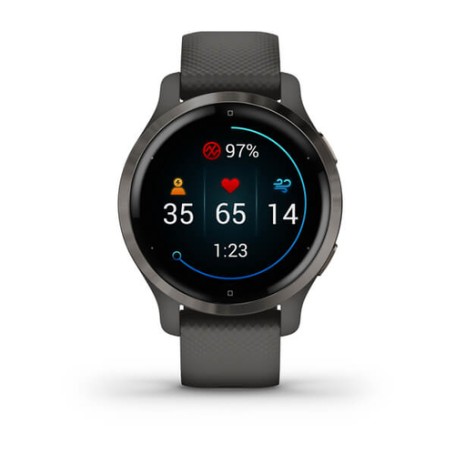 Garmin Venu 2S 2,79 cm (1.1") 40 mm AMOLED Grafite GPS (satellitare) (010-02429-10)