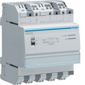 Hager TGA200 interruttore elettrico 4P (TGA200)