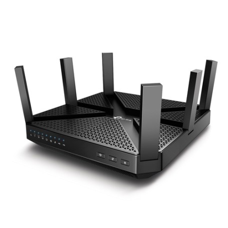 TP-LINK Archer C4000 router wireless Gigabit Ethernet Banda tripla (2.4 GHz/5 GHz/5 GHz) Nero (ARCHER C4000 V1) (ARCHER C4000)