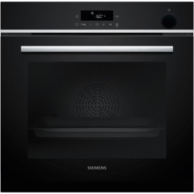 SIEMENS HR532GBS3 - FORNO iQ300, NERO/ACCIAIO INOX, AGGIUNTA VAPORE, 60 CM