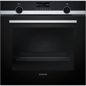 SIEMENS HB579GBR3 - FORNO iQ500, NERO/ACCIAIO INOSSIDABILE, PIROLISI, 60 CM