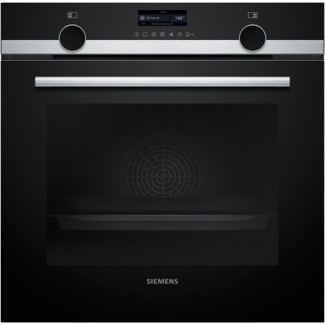 SIEMENS HB579GBR3 - FORNO iQ500, NERO/ACCIAIO INOSSIDABILE, PIROLISI, 60 CM