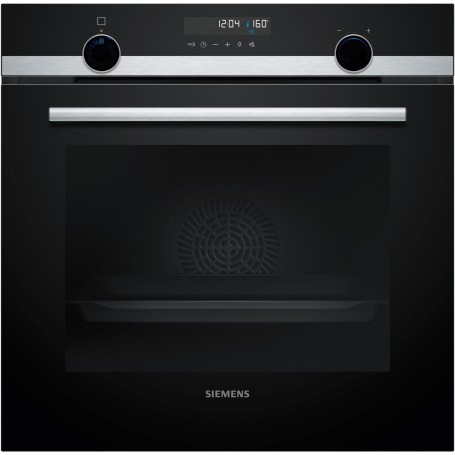 SIEMENS HB578GBS3 - FORNO iQ500, NERO/ACCIAIO INOSSIDABILE, PIROLISI, 60 CM