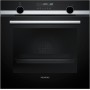 SIEMENS HB578GBS3 - FORNO iQ500, NERO/ACCIAIO INOSSIDABILE, PIROLISI, 60 CM
