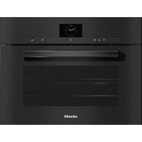Miele DGC 7640 HC Pro - forno a vapore, nero ossidiana, camera di cottura in acciaio inox (DGC7640HCOBSW)