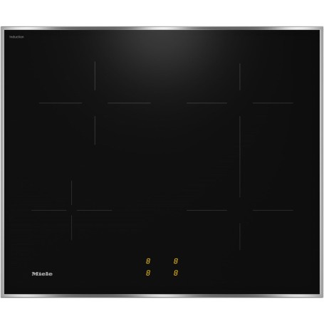 Miele KM 7063 FR - piano cottura a induzione, cornice, 62,6 cm (KM7063FRED)