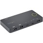 StarTech.com SV221HUC4K switch per keyboard-video-mouse (kvm) Nero (SV221HUC4K)