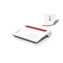 AVM FRITZ!Box 7530 router wireless Gigabit Ethernet Dual-band (2.4 GHz/5 GHz) Nero, Rosso, Bianco (20002839)