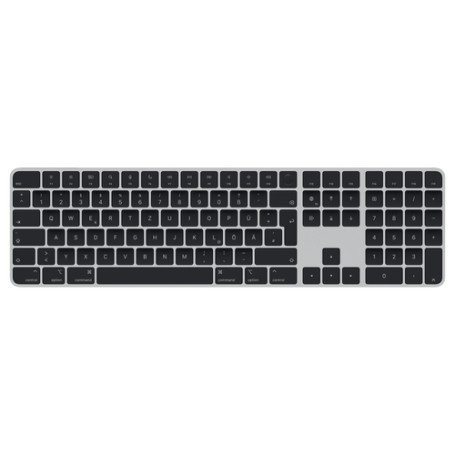 Apple Magic Keyboard tastiera Bluetooth QWERTZ Tedesco Nero, Argento (MMMR3D/A)