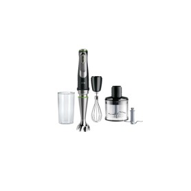 Braun MultiQuick 9 MQ 9135XI 0,6 L Frullatore ad immersione 1200 W Nero, Acciaio inossidabile (MQ9135XI)