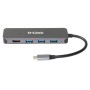 D-Link DUB-2333 replicatore di porte e docking station per notebook Cablato USB tipo-C Grigio (DUB-2333)