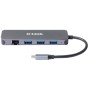 D-Link DUB-2334 replicatore di porte e docking station per notebook Cablato USB tipo-C Grigio (DUB-2334)