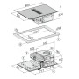 Miele KMDA 7876 FL-U - piano cottura a induzione con cappa aspirante (KMDA7876FL-U)