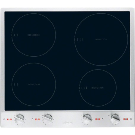 Miele CS 1234-1 I - Piano cottura a induzione ProLine, acciaio inox/vetroceramica, 57,6 (CS1234-1IED)