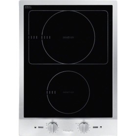 Miele CS 1222 I - Piano cottura a induzione ProLine, acciaio inox/vetroceramica, zona cottura, 38 cm (CS1222IED)