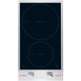 Miele CS 1212-1 I - Piano cottura a induzione ProLine, acciaio inox/vetroceramica, 28,8 cm (CS1212-1IED)