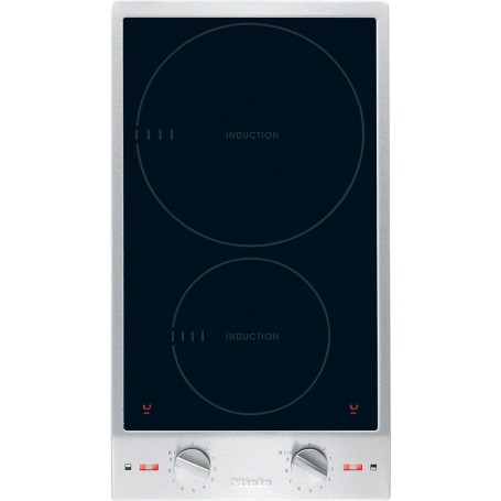 Miele CS 1212-1 I - Piano cottura a induzione ProLine, acciaio inox/vetroceramica, 28,8 cm (CS1212-1IED)
